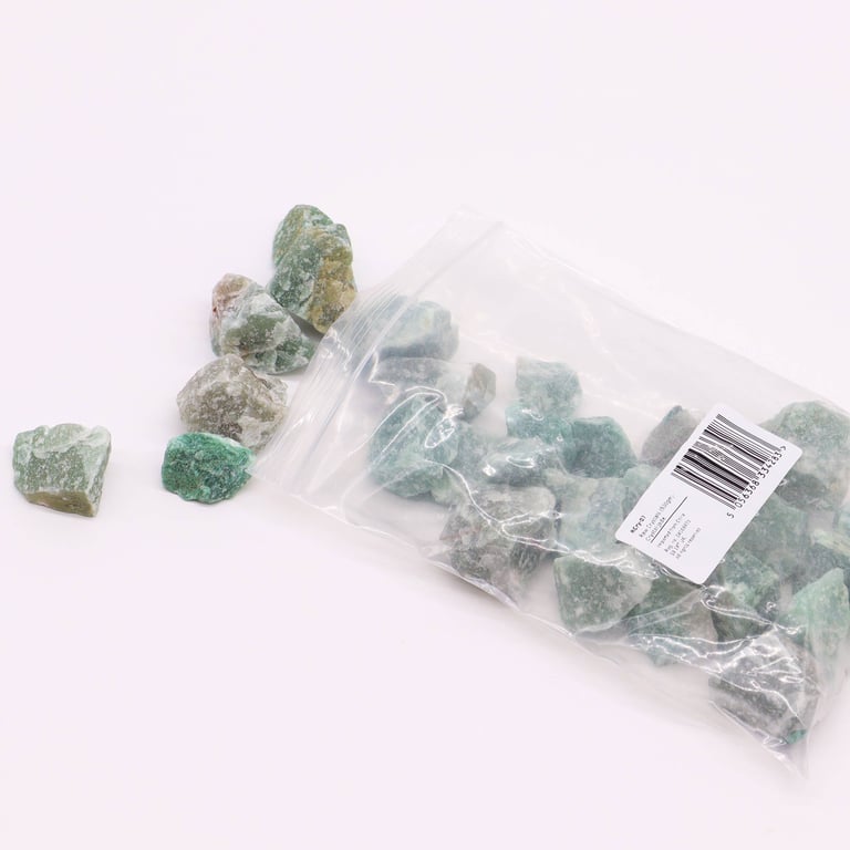 Crystal Jade Raw Crystals - 500gm Natural Healing Stones