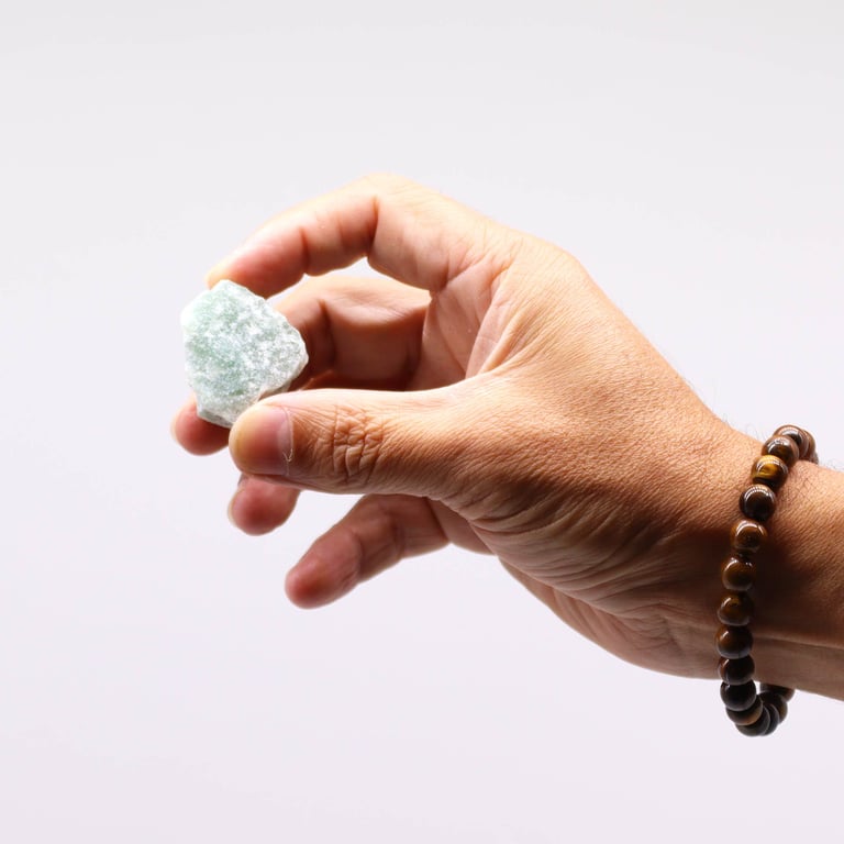 Crystal Jade Raw Crystals - 500gm Natural Healing Stones