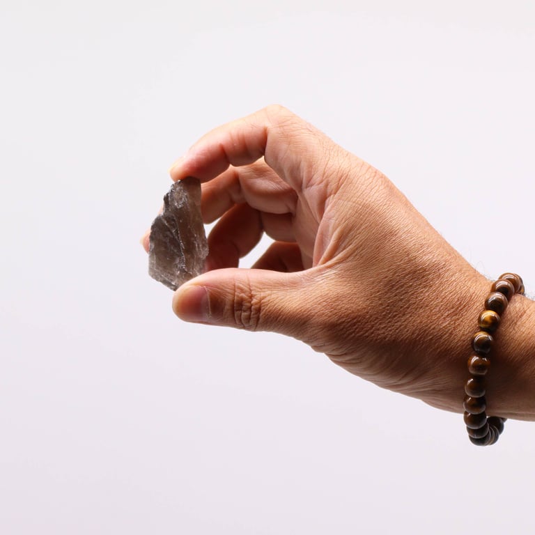 Smoky Quartz Raw Crystals - 500gm Natural Healing Crystal Therapy