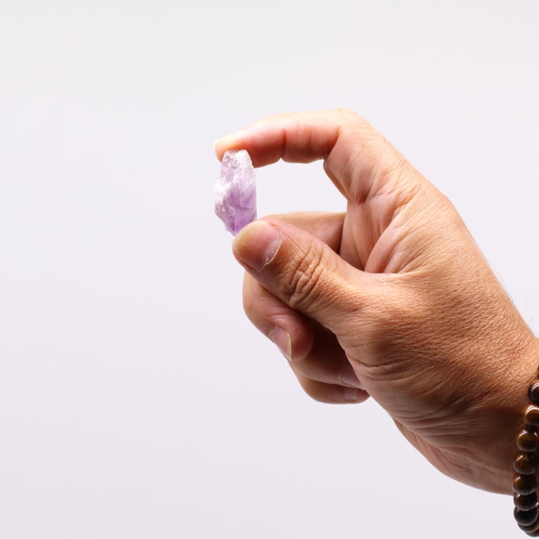 Amethyst Rough Points - 500gm Raw Crystals for Crystal Healing and Meditation