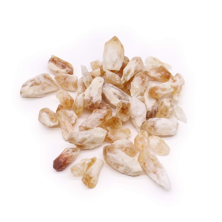 500gm Citrine Rough Points - Natural Raw Crystals