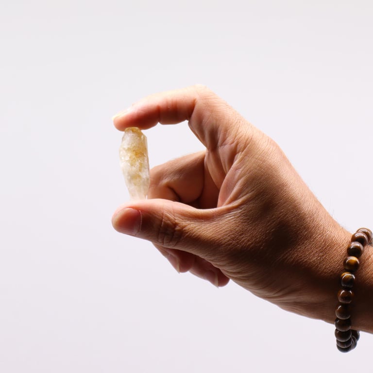 500gm Citrine Rough Points - Natural Raw Crystals