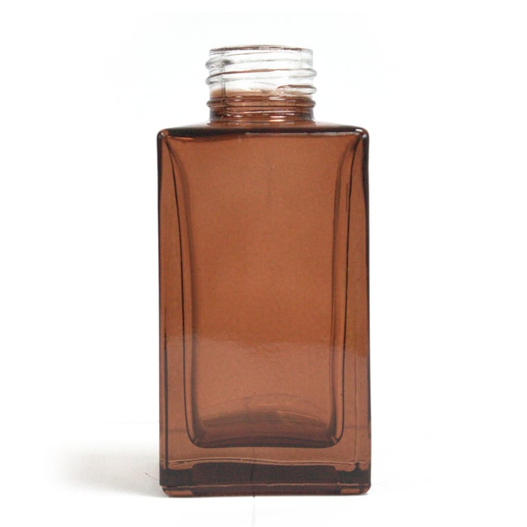 100ml Amber Square Reed Diffuser - Essential Oil Home Fragrance