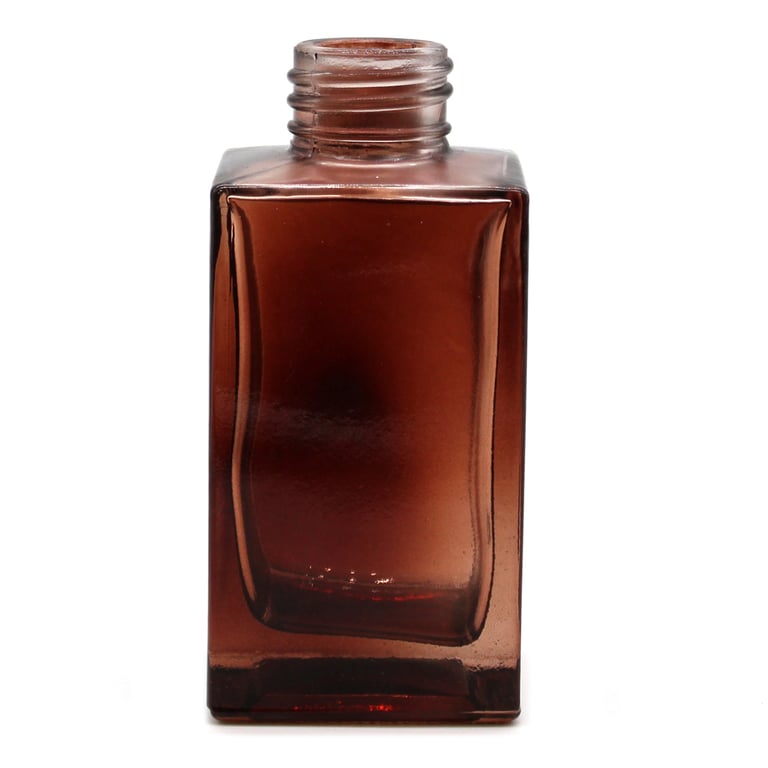 100ml Amber Square Reed Diffuser - Essential Oil Home Fragrance