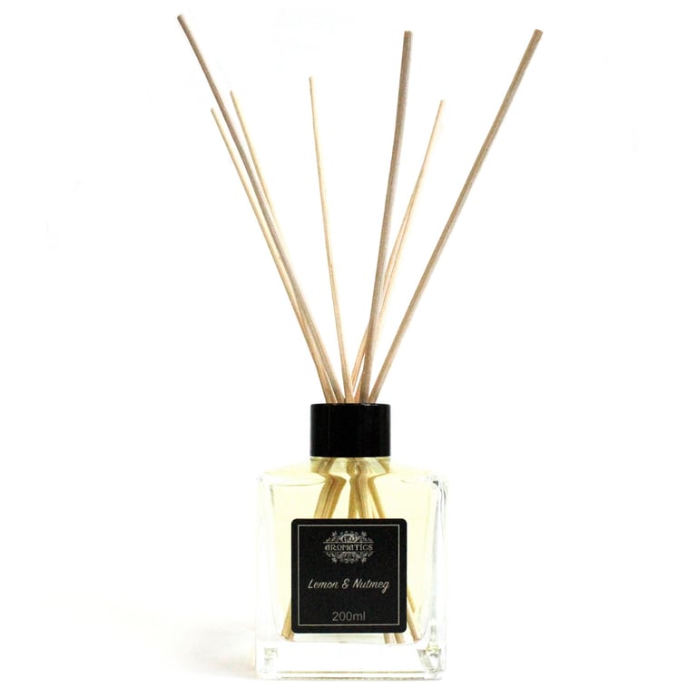 Reed Diffuser - Lemon & Nutmeg Essential Oil - 200ml (Brand Name)