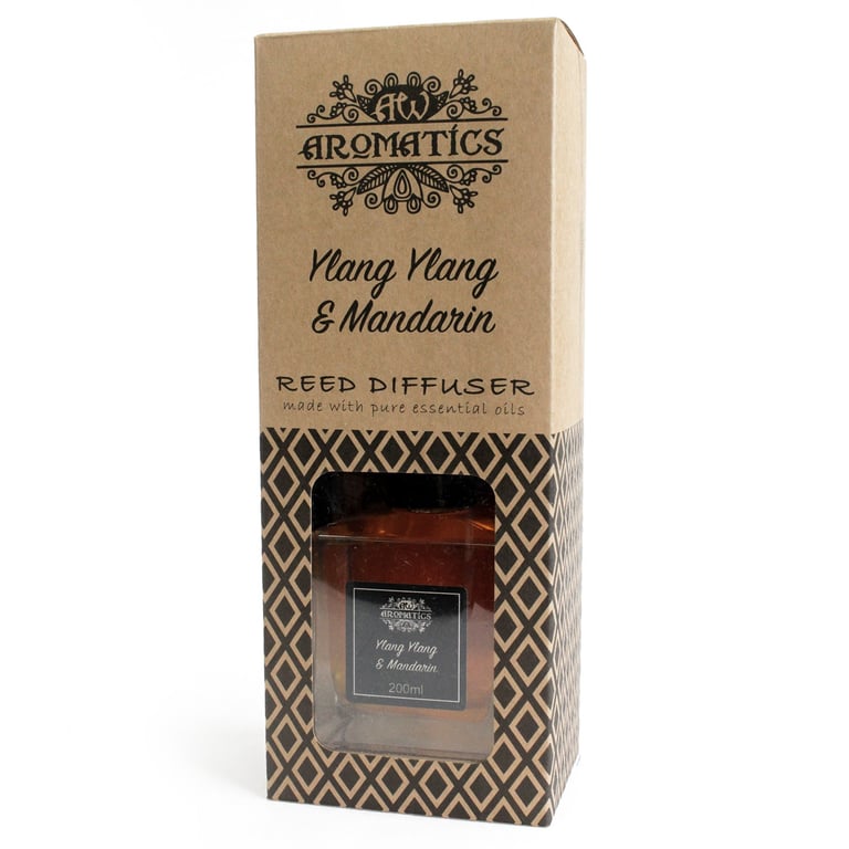 Reed Diffuser - Aromatic Ylang Ylang & Mandarin Oil - 200ml