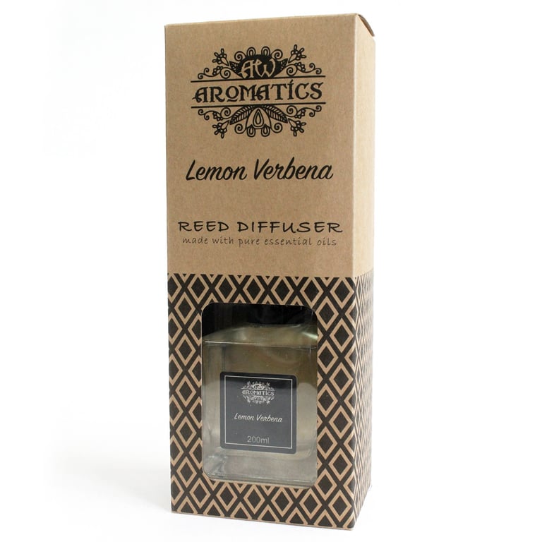 Reed Diffuser - 200ml Lemon Verbena Essential Oil - Brand Name