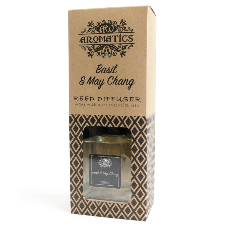 Reed Diffuser - Aromatic Basil & Maychang 200ml - Brand Name