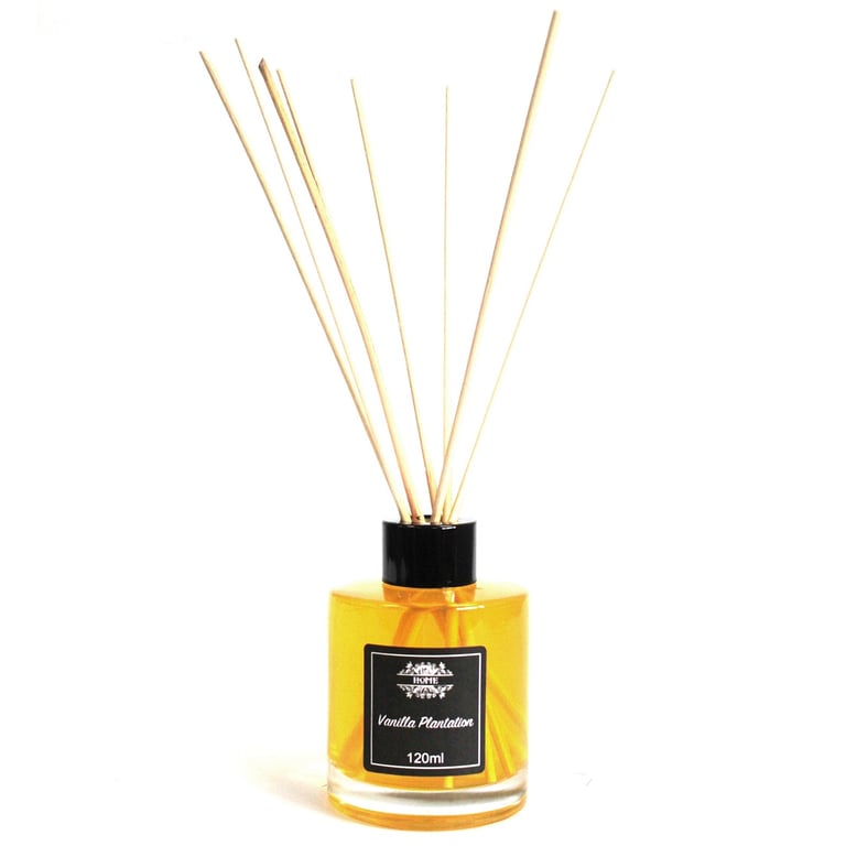 120ml Reed Diffuser (Vanilla) - Fragrant Home Aroma