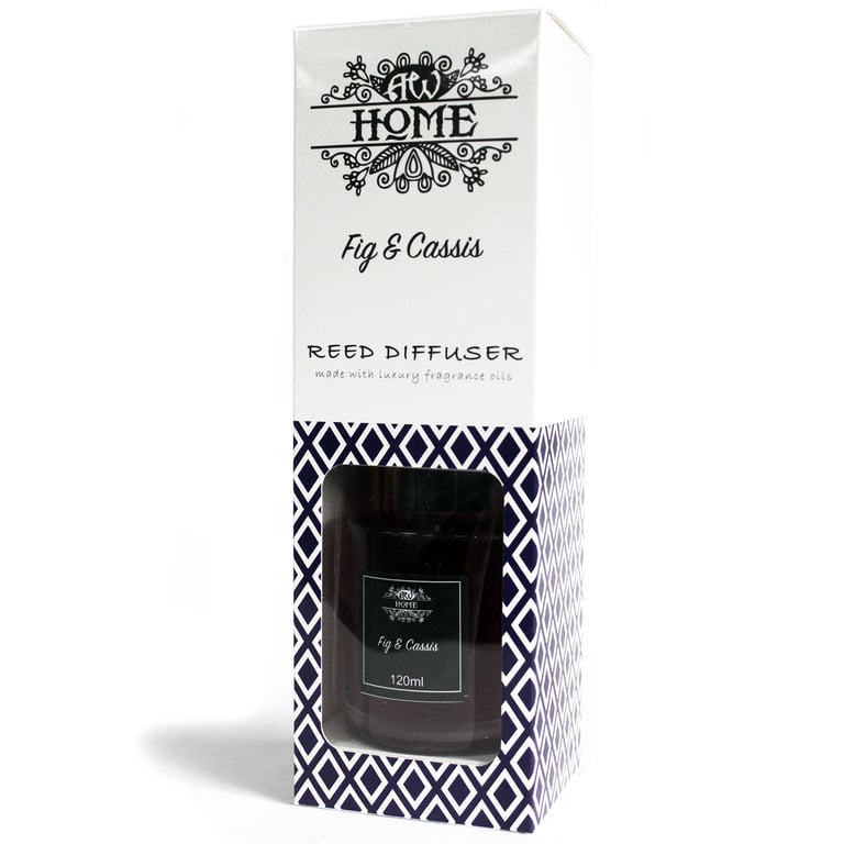 120ml Reed Diffuser - Aromatic Fig & Cassis - Your Brand Name