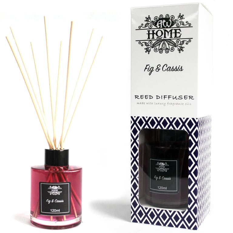 120ml Reed Diffuser - Aromatic Fig & Cassis - Your Brand Name