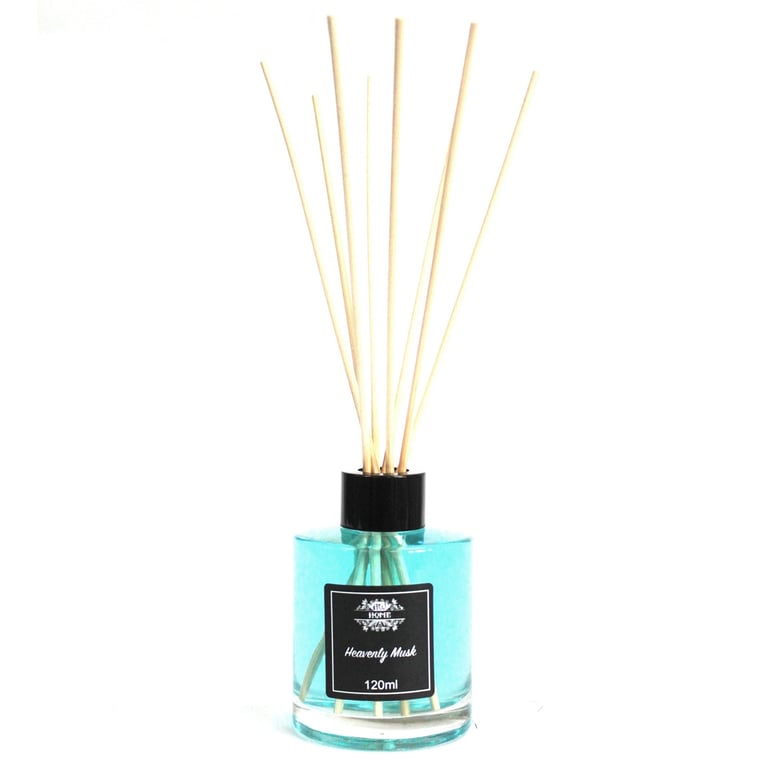 120ml Reed Diffuser - Fragrance: Heavenly Musk - AromaCare