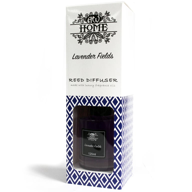 120ml Reed Diffuser - Aromatic Lavender Fields - Your Brand Name