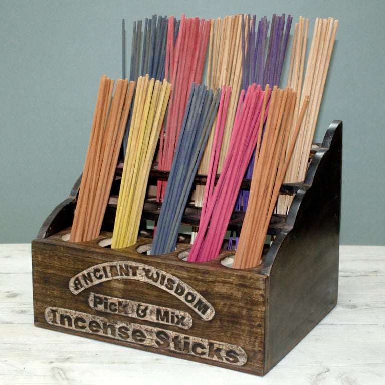 Mango Wood Incense Stand - Display by P&M Incense