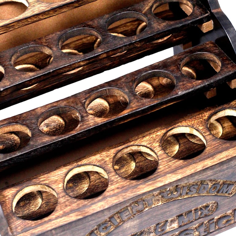 Mango Wood Incense Stand - Display by P&M Incense