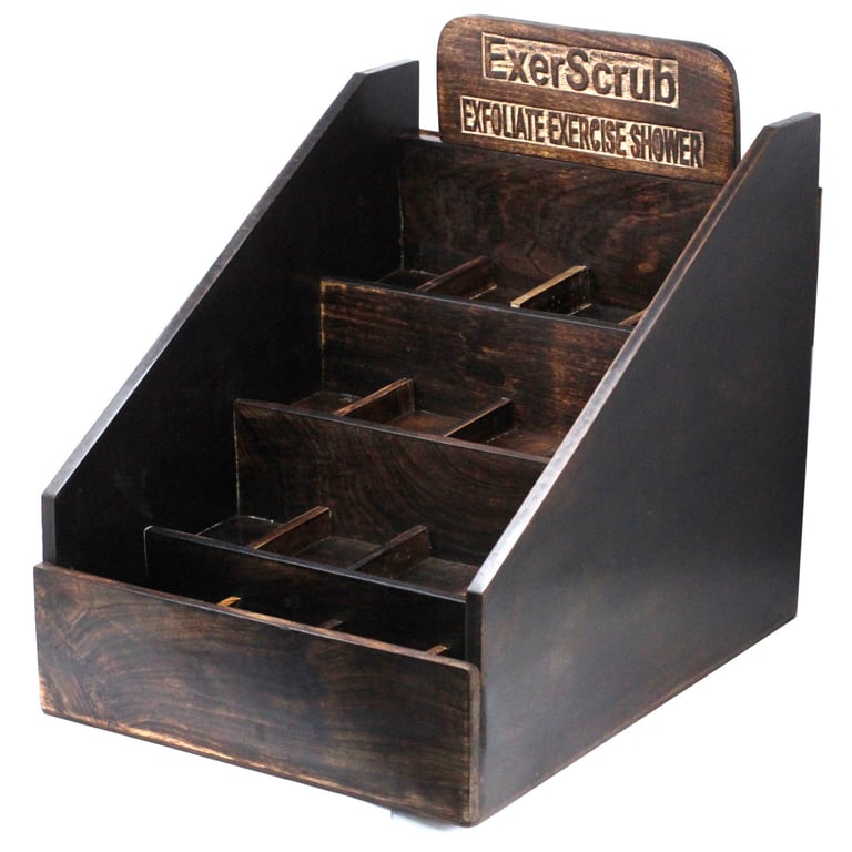 Mango Wood Soap Display Stand - Exoscrub
