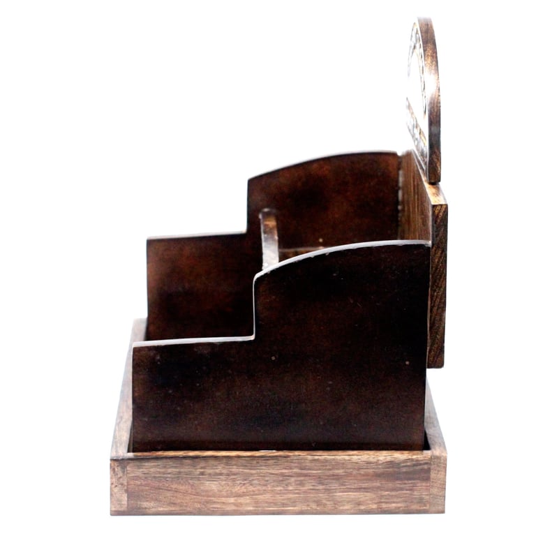 Mango Wood Room Perfume Stand - Aesthetic & Durable
