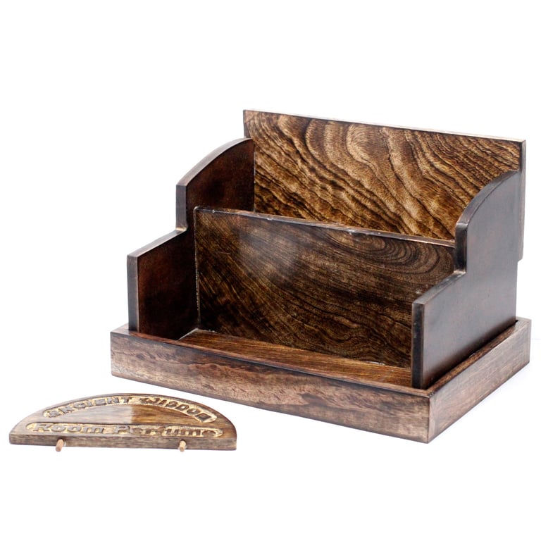Mango Wood Room Perfume Stand - Aesthetic & Durable