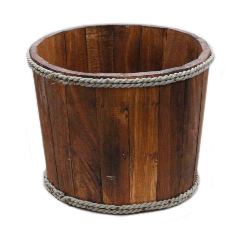 21x29cm Brown Nautical Display Tub (Small) - Durable & Stylish Design