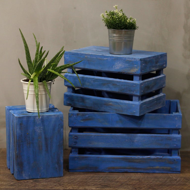 3 Piece Fruit Box Set - Fresh Bluewash Selection