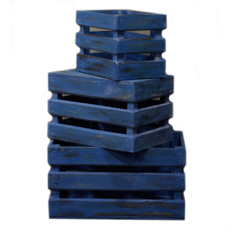 3 Piece Fruit Box Set - Fresh Bluewash Selection