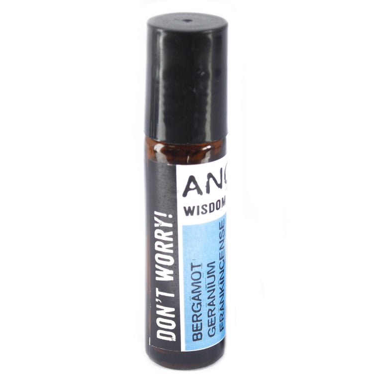 10ml Don t Worry! Essential Oil Roll-On Blend for Natural Anxiety Relief and Stress Calming