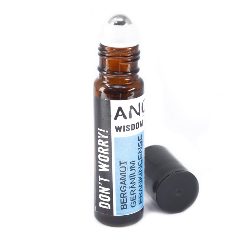 10ml Don t Worry! Essential Oil Roll-On Blend for Natural Anxiety Relief and Stress Calming