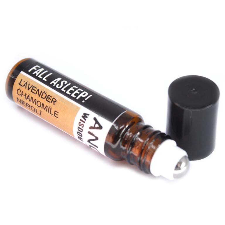 10ml Roll On Essential Oil Blend - Fall Asleep! Natural Sleep Remedy for Relaxation and Stress Relief