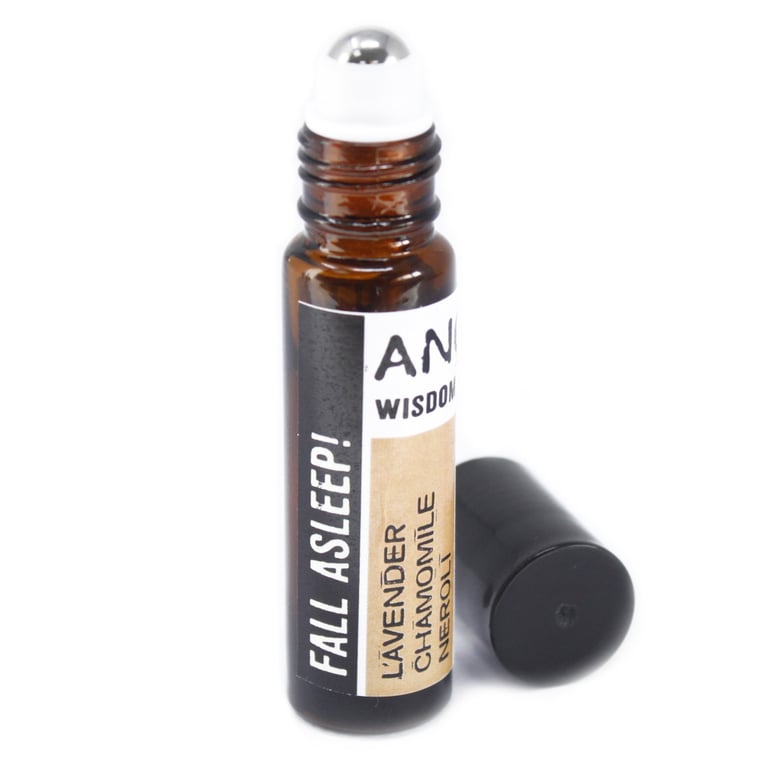 10ml Roll On Essential Oil Blend - Fall Asleep! Natural Sleep Remedy for Relaxation and Stress Relief