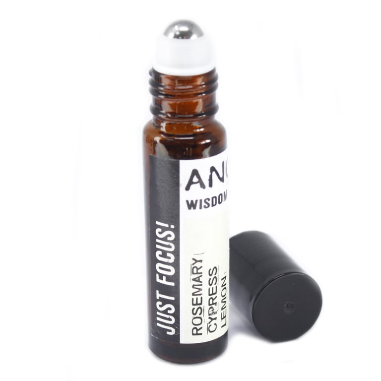 10ml Roll On Essential Oil Blend - Just Focus! Concentrated Natural Focus Aid