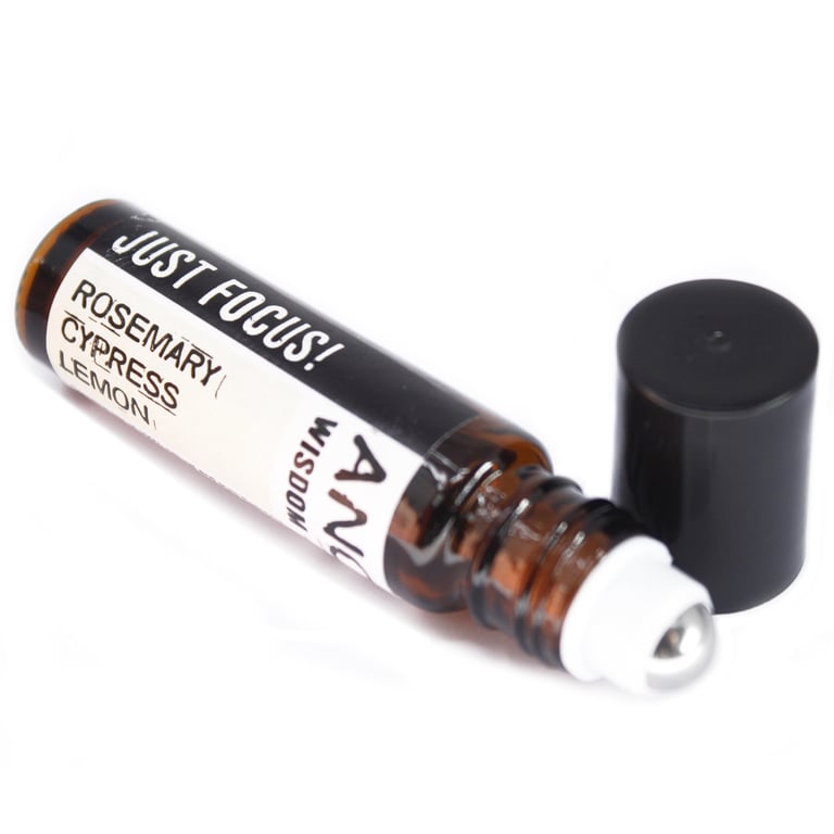 10ml Roll On Essential Oil Blend - Just Focus! Concentrated Natural Focus Aid