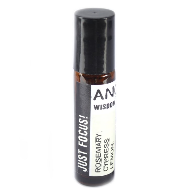 10ml Roll On Essential Oil Blend - Just Focus! Concentrated Natural Focus Aid