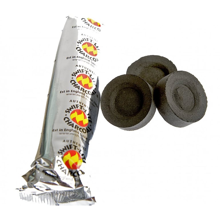 Charcoal Tablets for Natural Cleaning and Stain Removal - 10 Pack Household Supplies