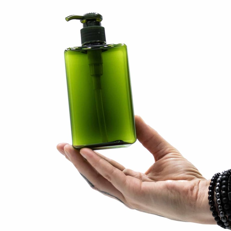 Reusable 450ml Dispensing Bottle - Eco Friendly Home Storage Solution