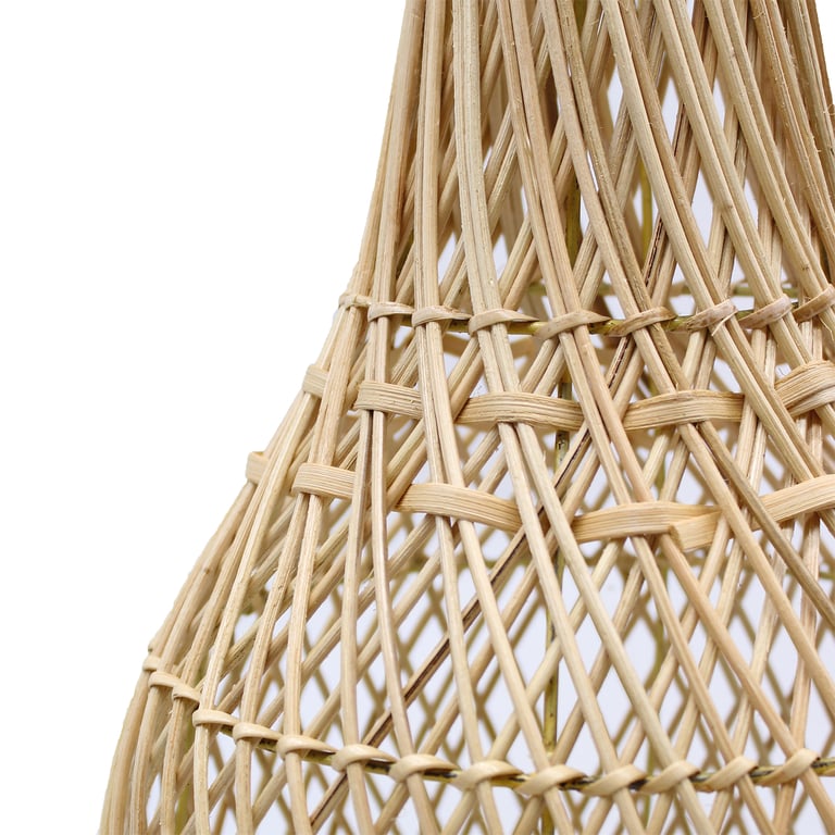 Rattan Table Lamp - Natural Design - Premium Quality