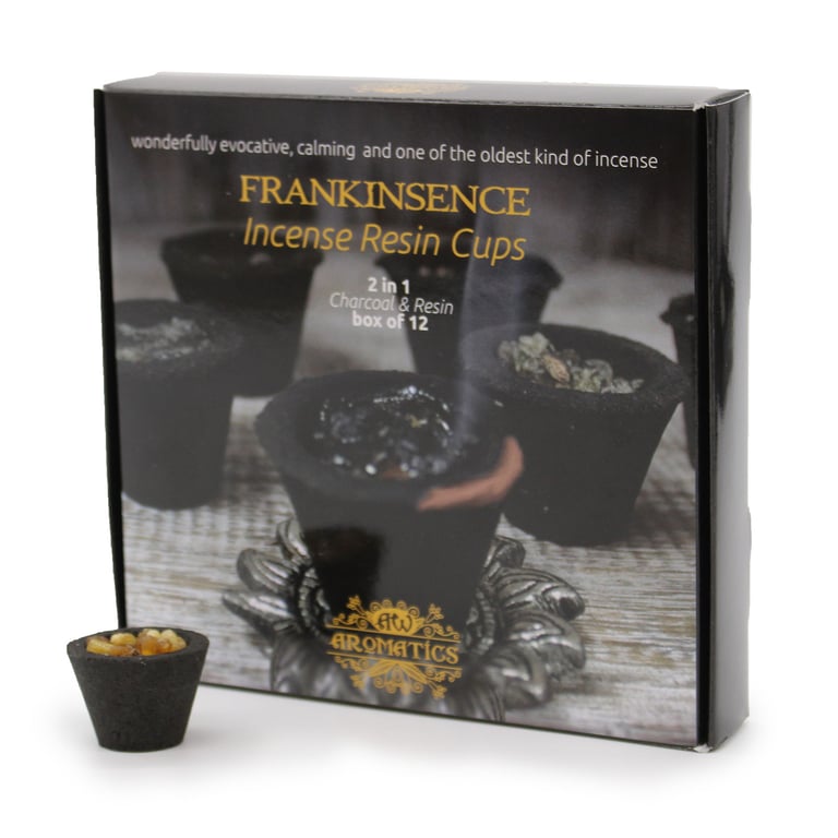 12 Piece Resin Cup Set - Frankincense Aromatic Drinking Cups