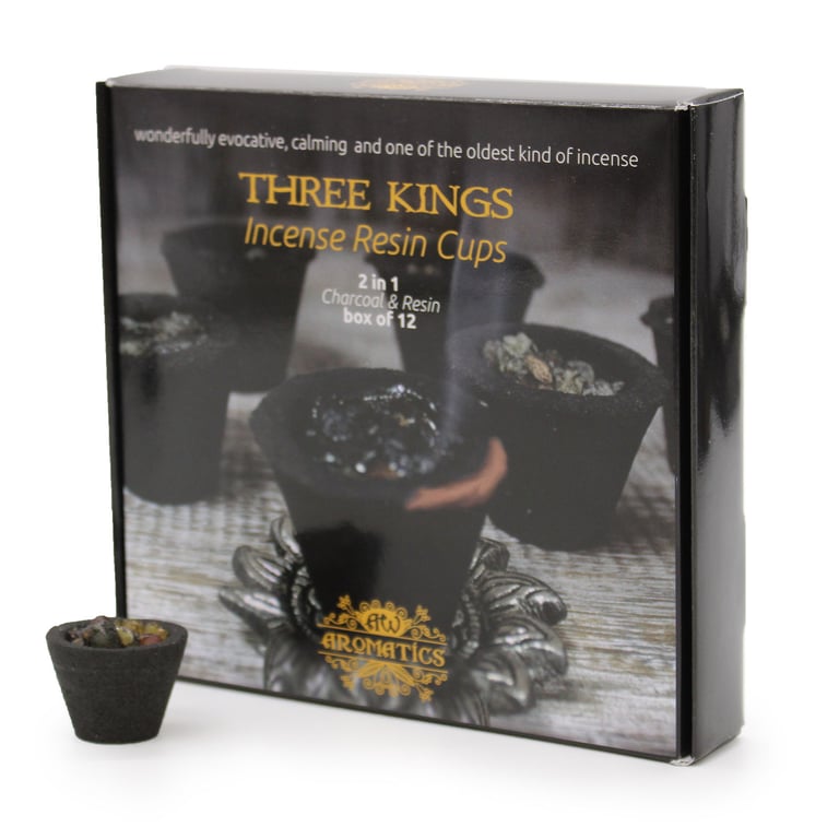 Resin Three Kings 12-Piece Cup Set - Party Supplies & Cocktail Glasses