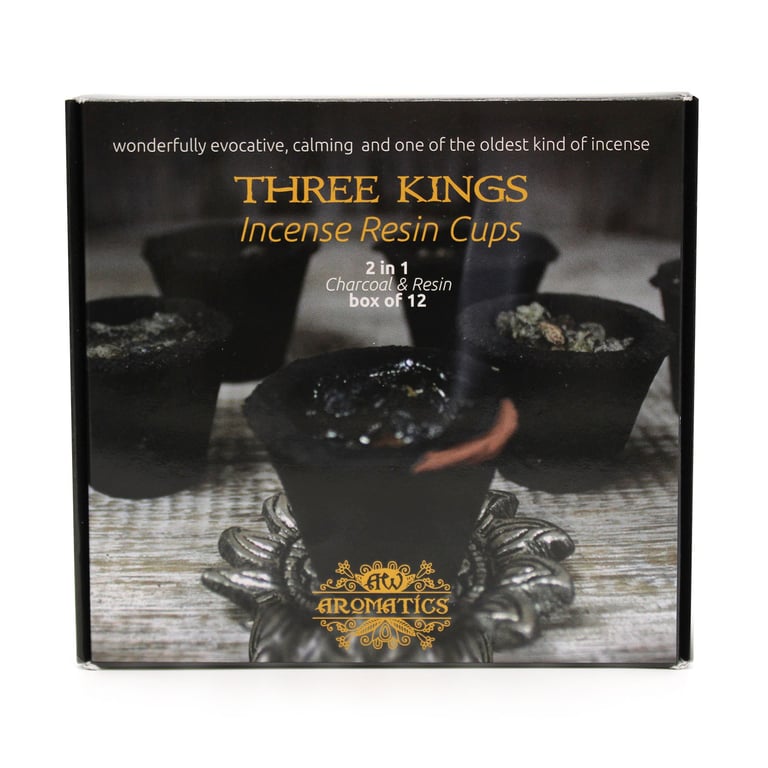 Resin Three Kings 12-Piece Cup Set - Party Supplies & Cocktail Glasses