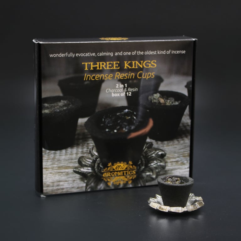 Resin Three Kings 12-Piece Cup Set - Party Supplies & Cocktail Glasses