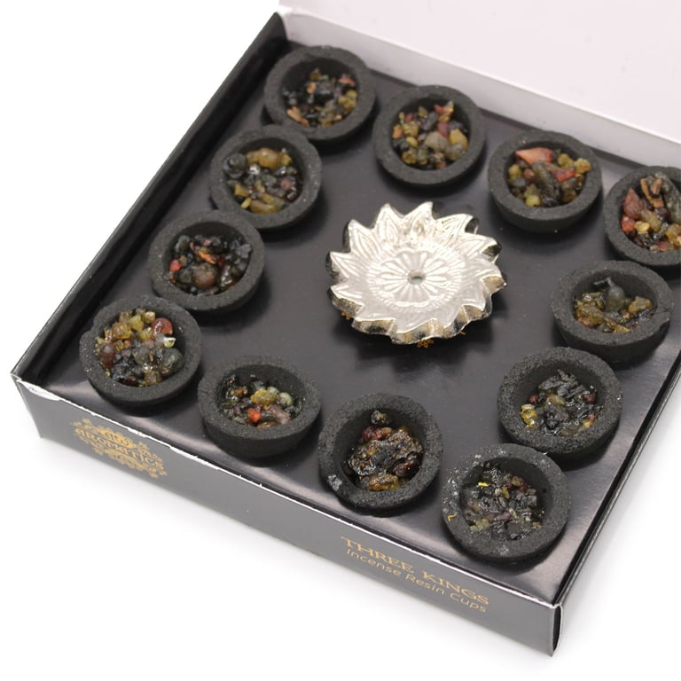 Resin Three Kings 12-Piece Cup Set - Party Supplies & Cocktail Glasses