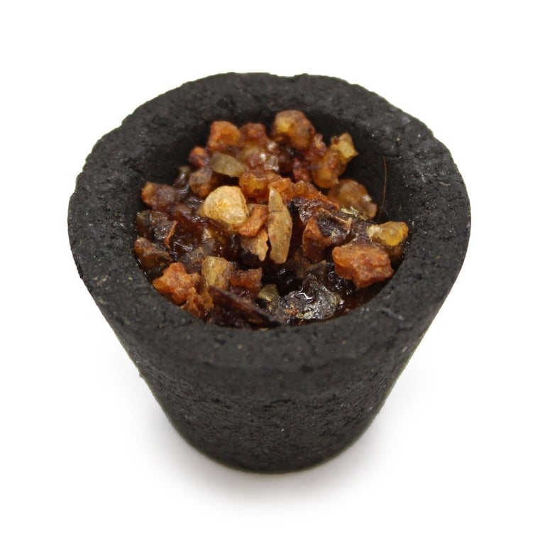 12 Piece Myrrh Resin Cup Set - Aromatic Scented Drinkware