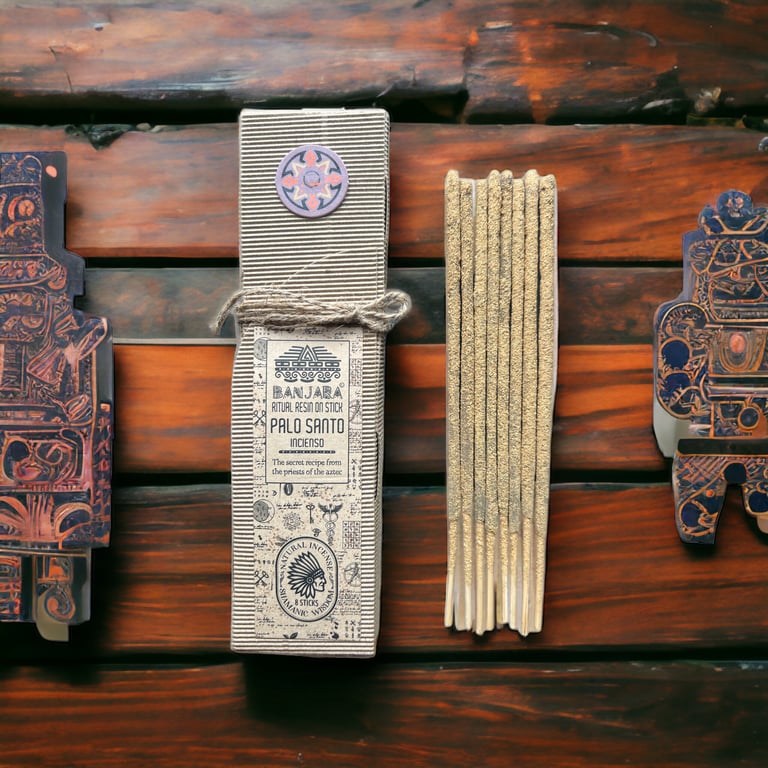Palo Santo Ritual Resin Stick - Natural Wood Incense for Meditation and Home Fragrance