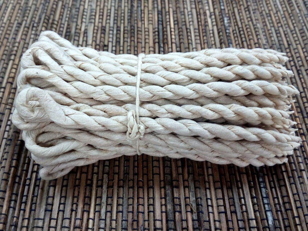 Pure Herbs Sandalwood & Spice Rope Incense - Natural Aromatic Fragrance