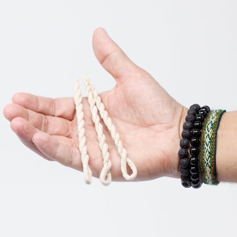 Pure Herbs Rope Incense - Natural Camphor Scent Sticks