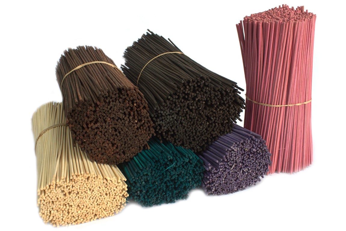 500gm Pink Reed Diffuser Sticks (25cm x 3mm) - Aromatic Home Fragrance