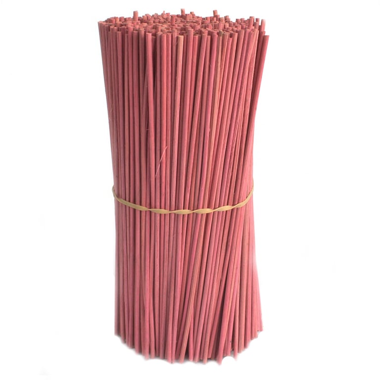 500gm Pink Reed Diffuser Sticks (25cm x 3mm) - Aromatic Home Fragrance