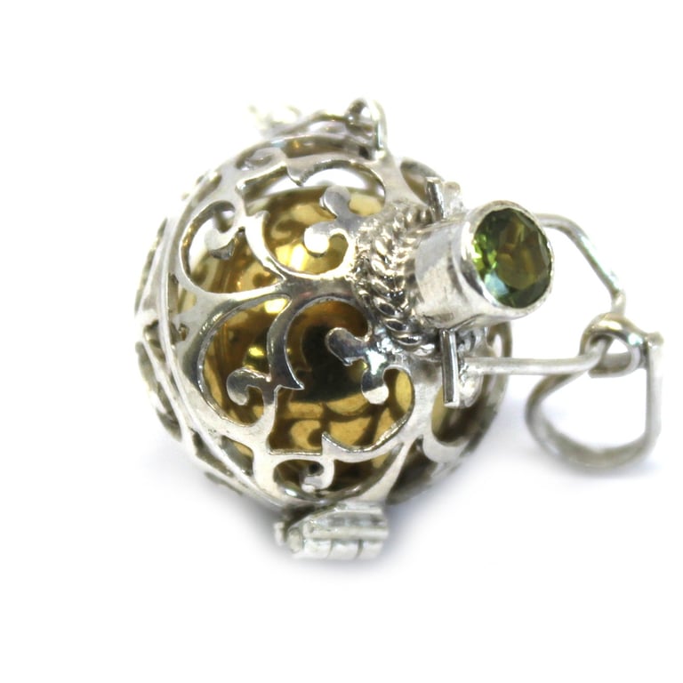 18mm Silver Angel Bell - Romantic Chime - SilverAngelCo