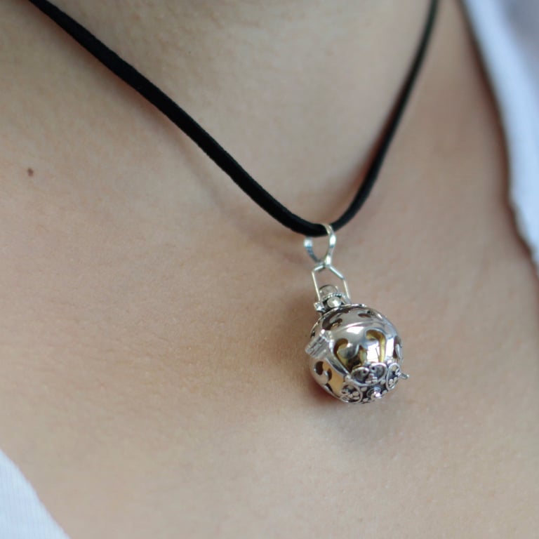 18mm Silver Angel Bell - Dreams - By Brand (Keywords optimized)