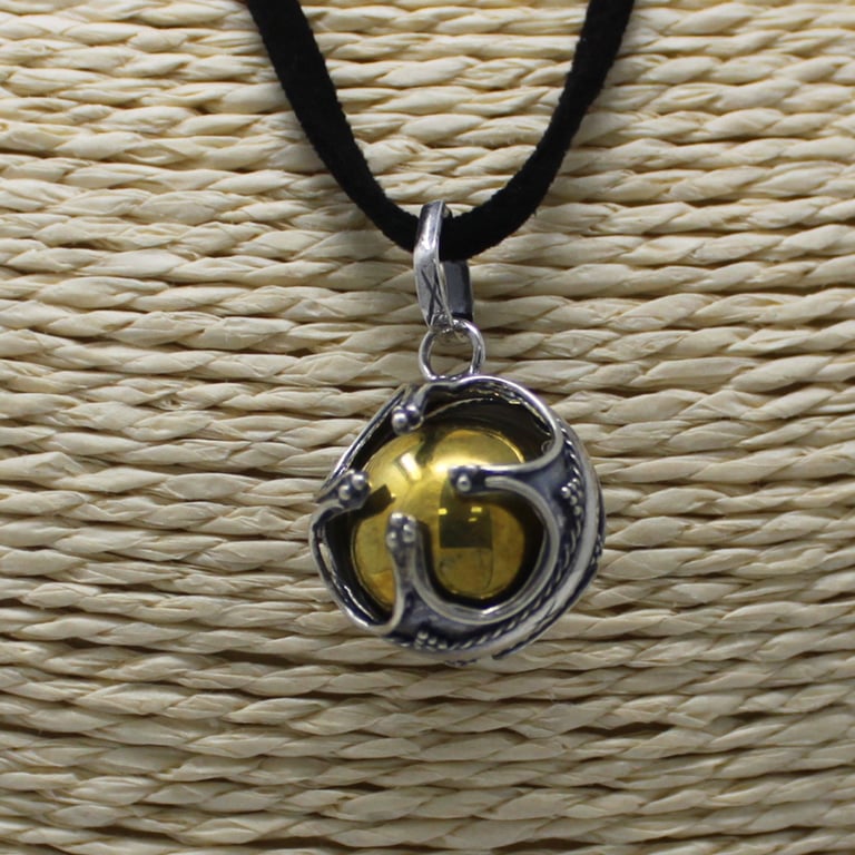 16mm Silver Angel Bell - Prosperity Symbol - Brand Name