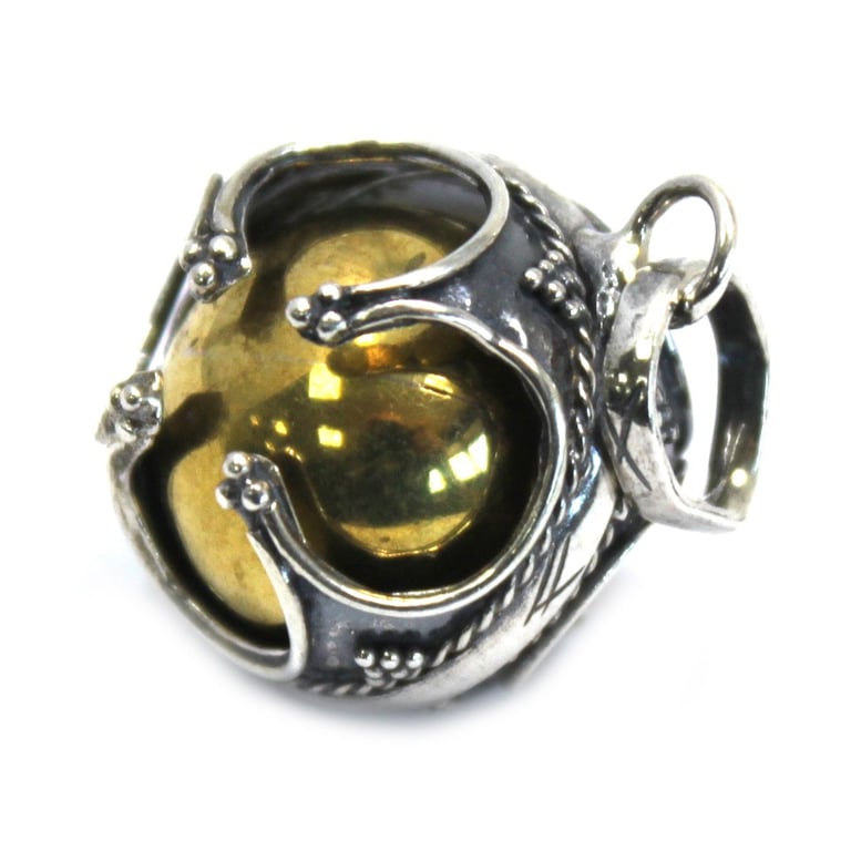 16mm Silver Angel Bell - Prosperity Symbol - Brand Name